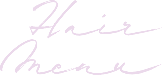Hair Menu